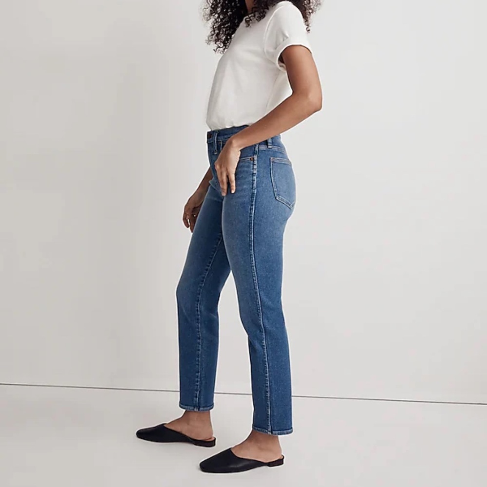 MADEWELL Stovepipe Jeans Size 25 Medium Wash - Picture 2 of 14